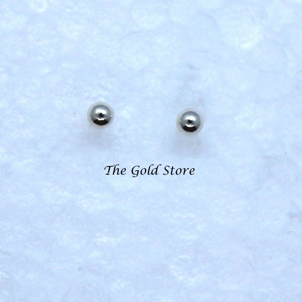 925 Silver dainty stud earrings